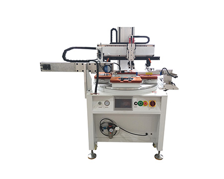 Semi-Automatic Turntable Screen Printing Machine