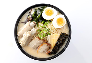 Tonkotsu ramen soup
